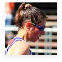 Christine Guinaudeau (FRA) at the EAA Race Walking Cup in Miskolc 2005 (Tim Watt)